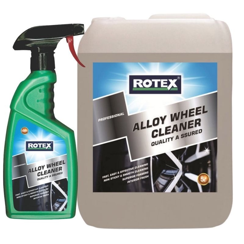 Alloy wheel cleaner