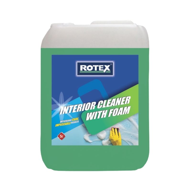 INTERIOR CLEANER WITH FOAM